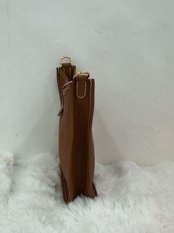 Hermes 愛馬仕 mini evelyne 金金 Y刻-4