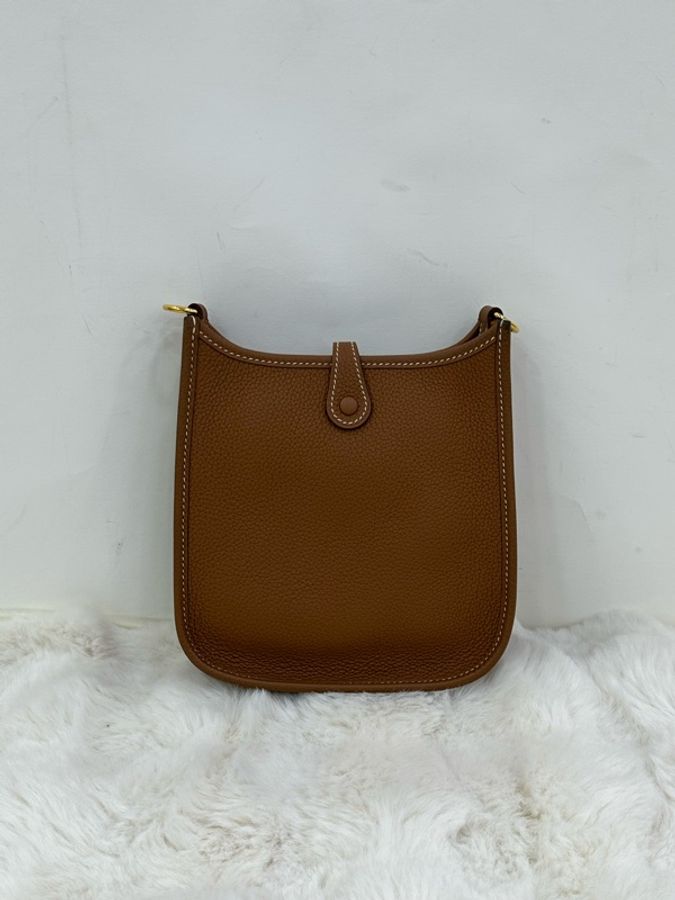 Hermes 愛馬仕 mini evelyne 金金 U刻-2