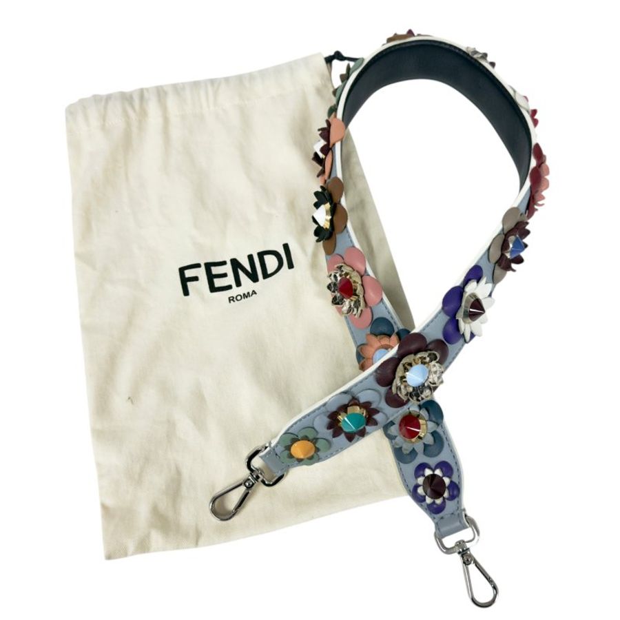 FENDI Strap you 立體花花 肩帶-0