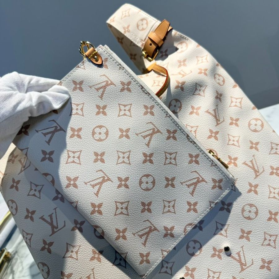 LV Atlantis GM 沙丘色 手提肩背包-4