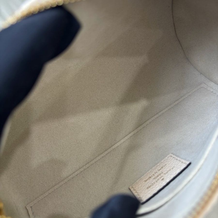 芯片款 路易威登/Louis Vuitton 芭比龍BB 全皮圓桶包-8