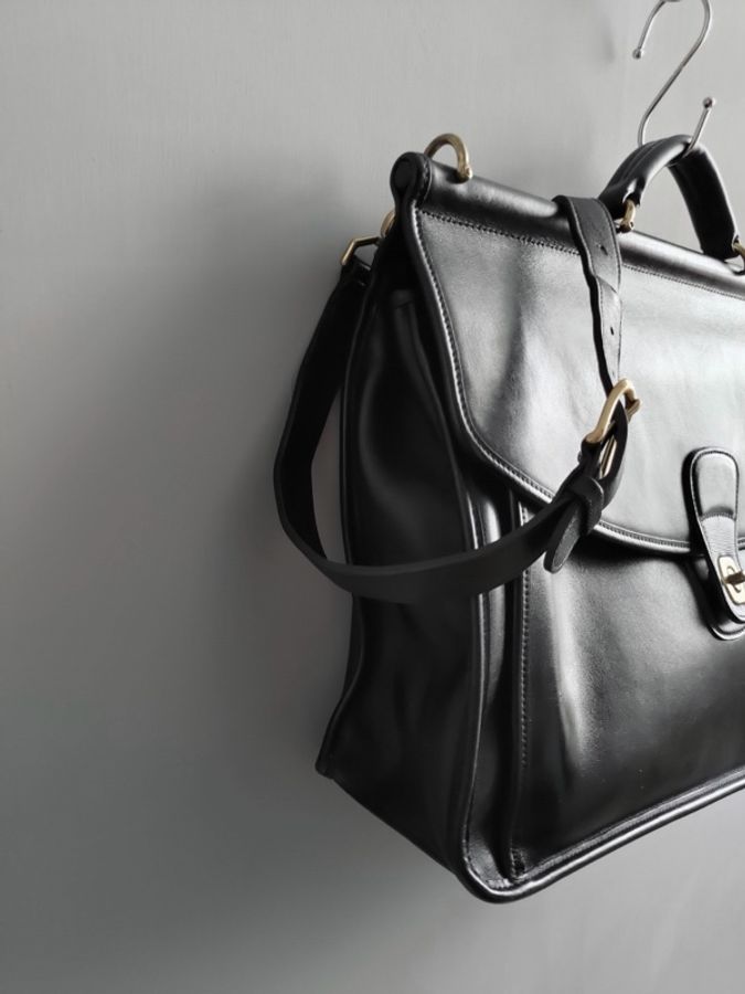 美製老品 #COACH 特大號書包 公事包 XXL | 美式 | 古典 | 老包 | 老靈魂 | KING SIZE | 徐志摩推薦款-12