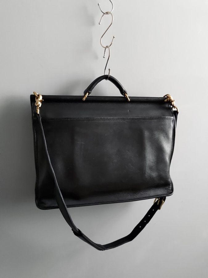 美製老品 #COACH 特大號書包 公事包 XXL | 美式 | 古典 | 老包 | 老靈魂 | KING SIZE | 徐志摩推薦款-13
