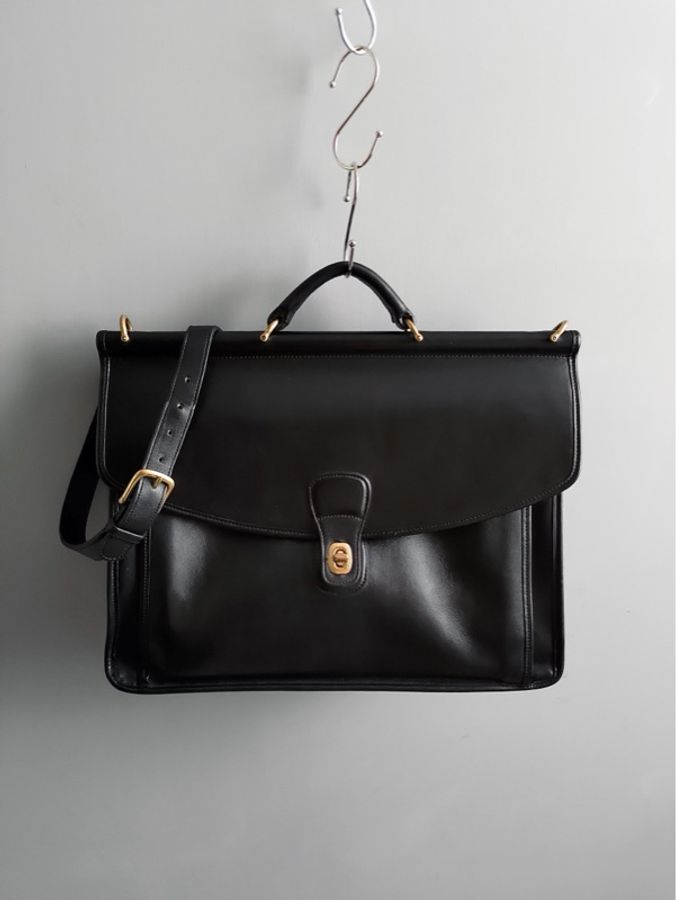 美製老品 #COACH 特大號書包 公事包 XXL | 美式 | 古典 | 老包 | 老靈魂 | KING SIZE | 徐志摩推薦款-15