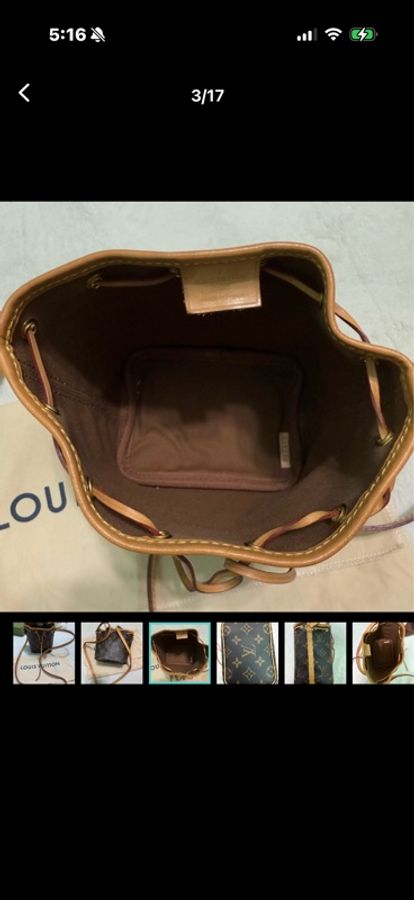 Louis Vuitton LV NANO NOE 迷你水桶包 盒裝-18