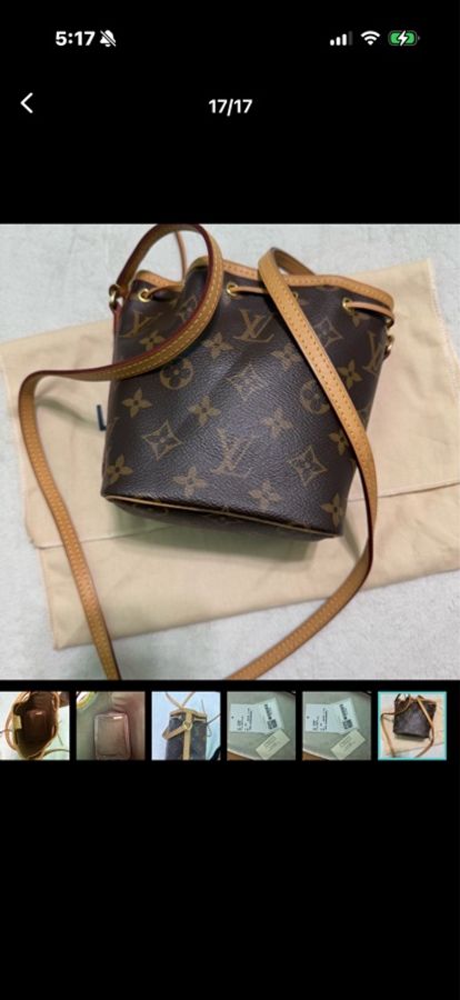 Louis Vuitton LV NANO NOE 迷你水桶包 盒裝-20