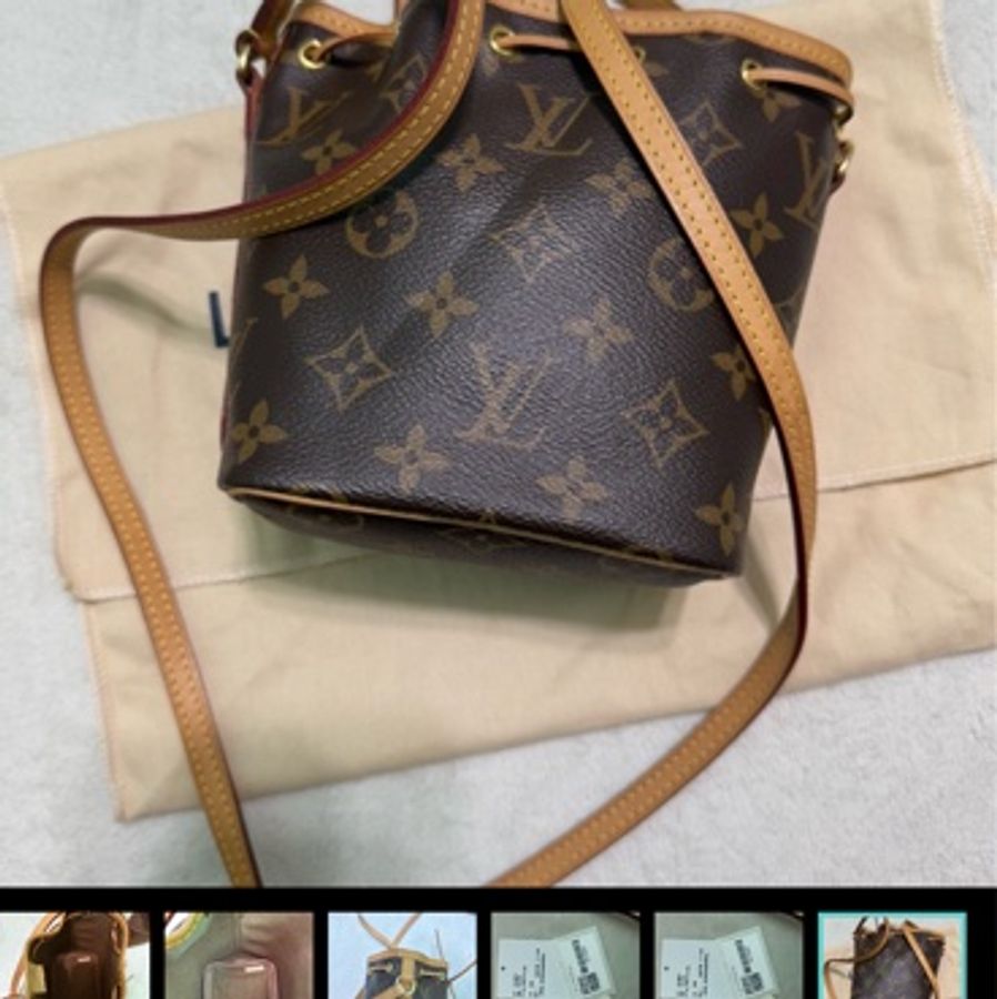 Louis Vuitton LV NANO NOE 迷你水桶包 盒裝-22