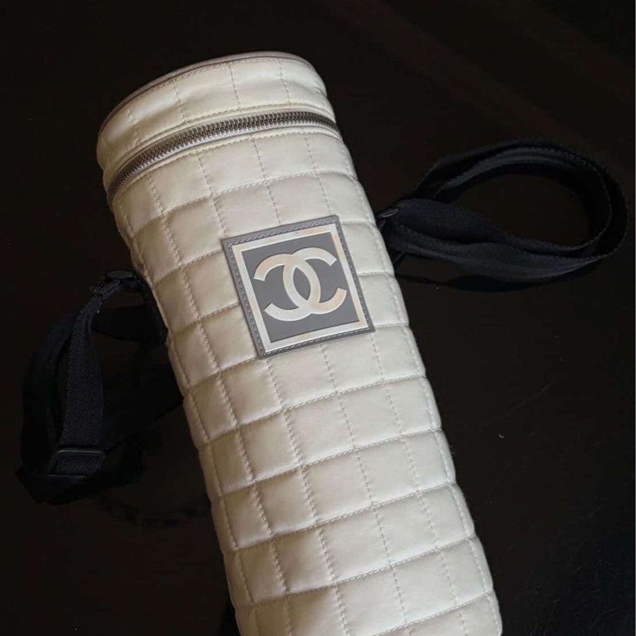 Chanel • 經典運動系列方標小圓筒包-5