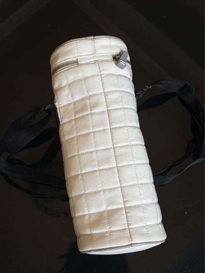 Chanel • 經典運動系列方標小圓筒包-7