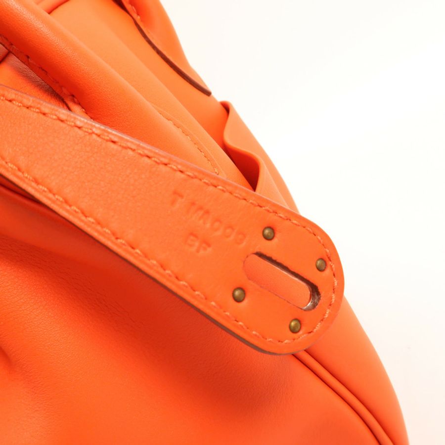 HERMES Swift皮革Lindy 26手挽肩背兩用袋Red-8