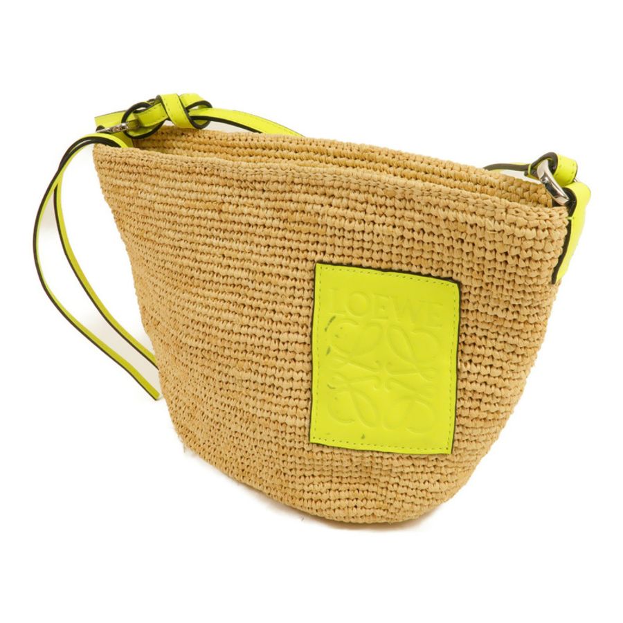 LOEWE Raffia Slit Pochette肩背袋-2