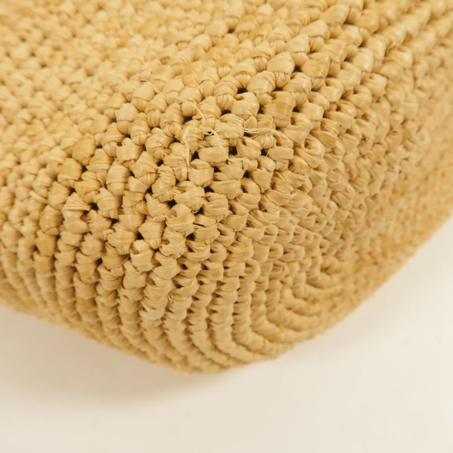 LOEWE Raffia Slit Pochette肩背袋-9