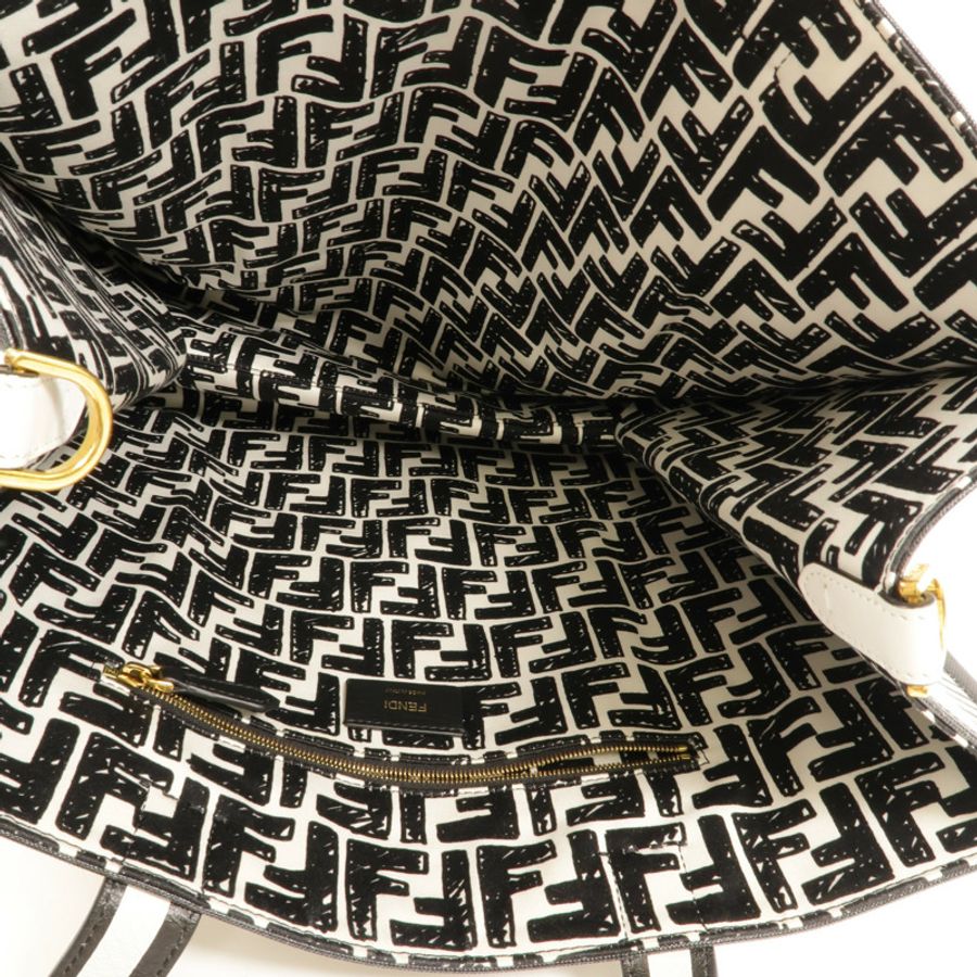 FENDI 塗層帆布Joshua Vides Shopper Tote手挽袋-4