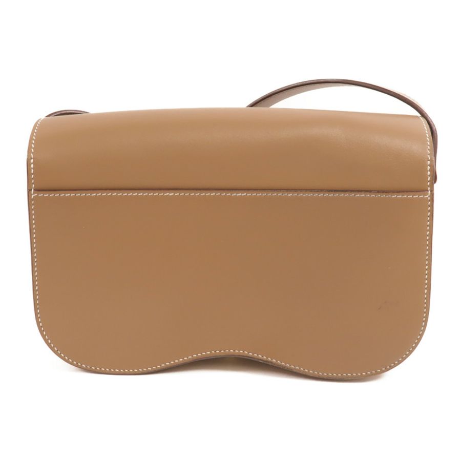 HERMES Swift皮革Della Cavalleria Elan肩背袋Etoupe-1