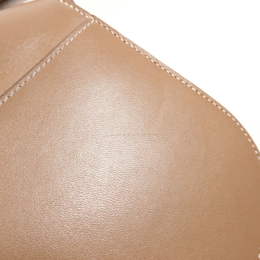 HERMES Swift皮革Della Cavalleria Elan肩背袋Etoupe-18
