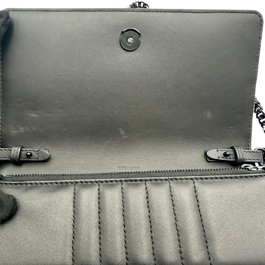 【美收精品】 Burberry Lola WOC黑色 C-781【隔月月中將轉賣至日本 上架期限30天】-8