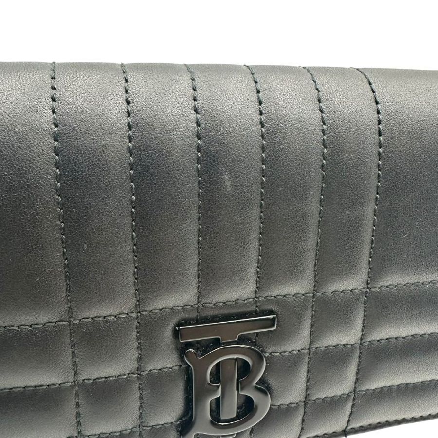 【美收精品】 Burberry Lola WOC黑色 C-781【隔月月中將轉賣至日本 上架期限30天】-10