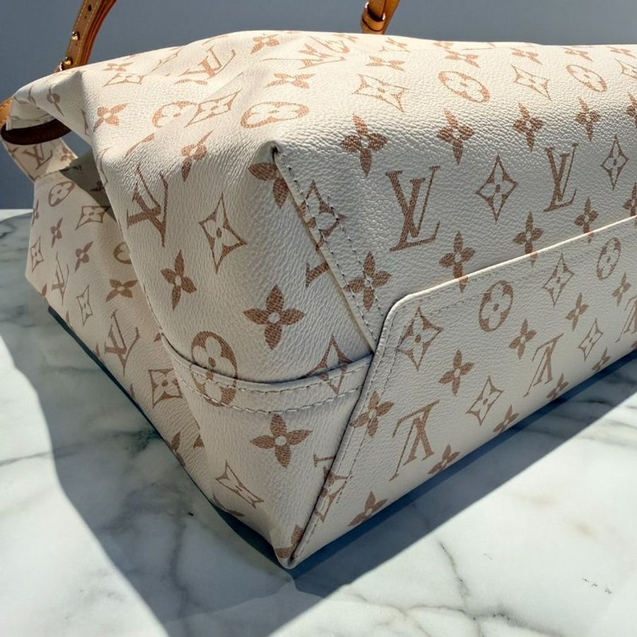 LV Atlantis GM 沙丘色 手提肩背包-3