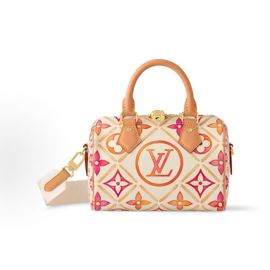 LV speedy20春夏炫彩系列,寬肩帶晶片款-0