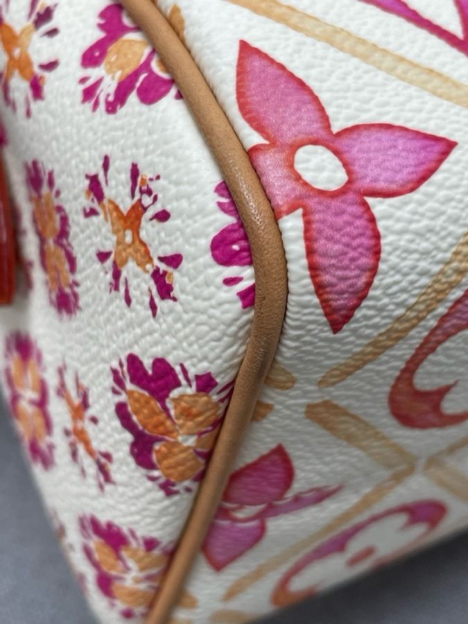 LV speedy20春夏炫彩系列,寬肩帶晶片款-9