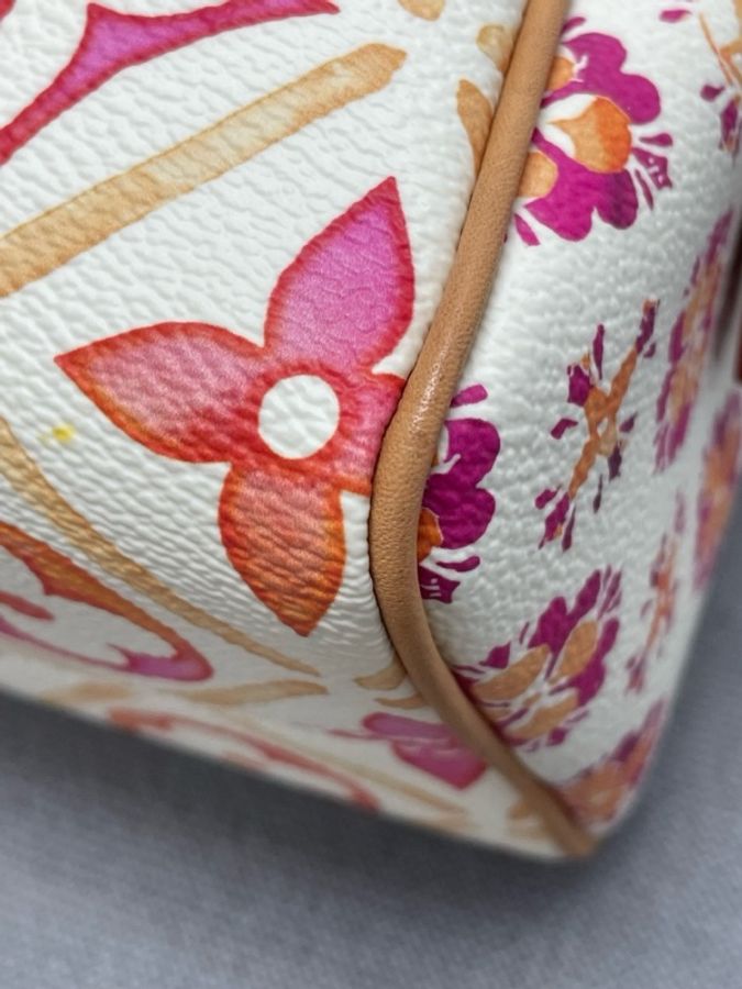 LV speedy20春夏炫彩系列,寬肩帶晶片款-10