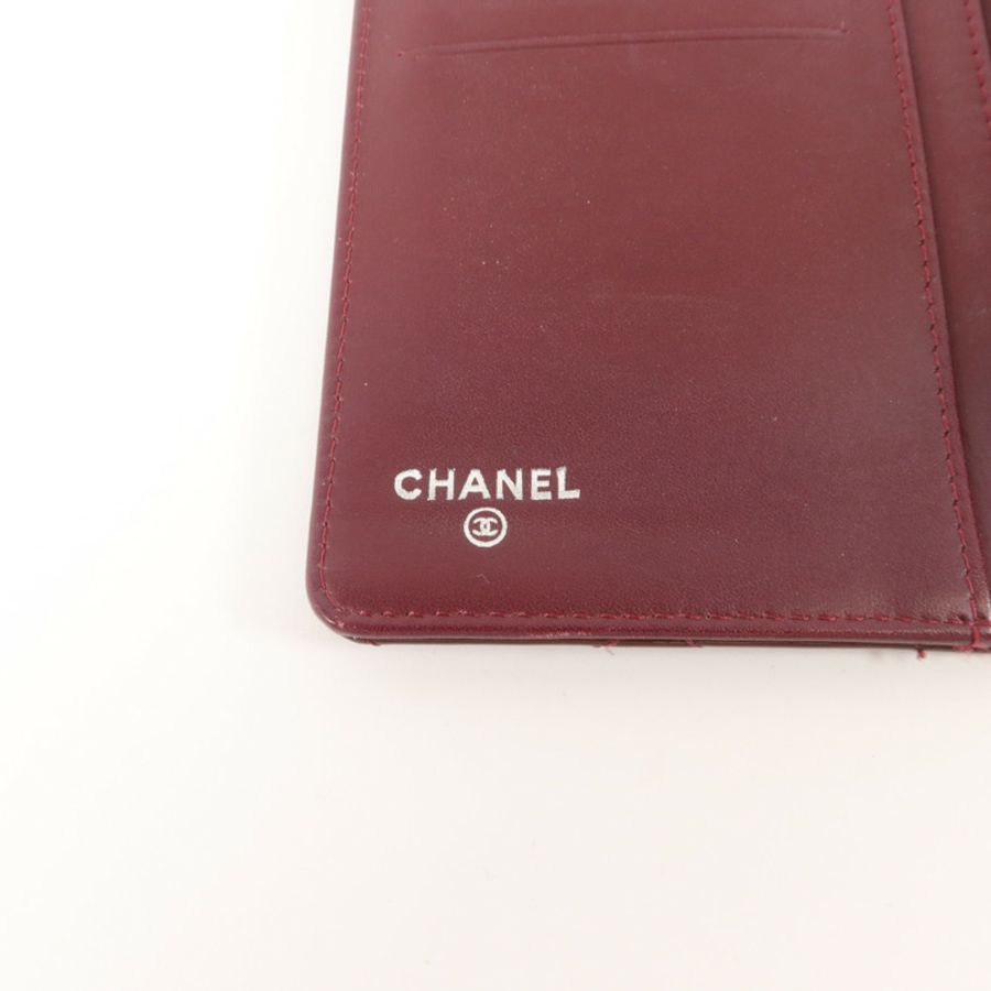 CHANEL 漆皮皮革Long Wallet長錢包-6