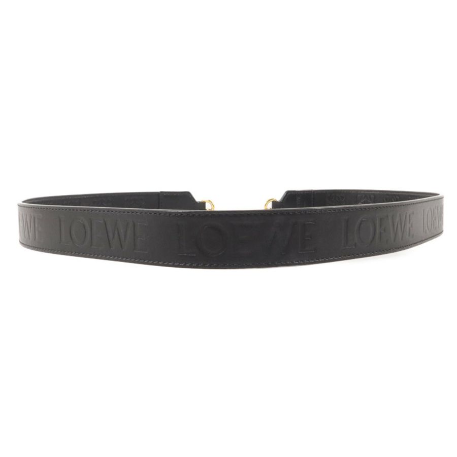LOEWE 牛皮皮革Anagram Strap肩帶-2