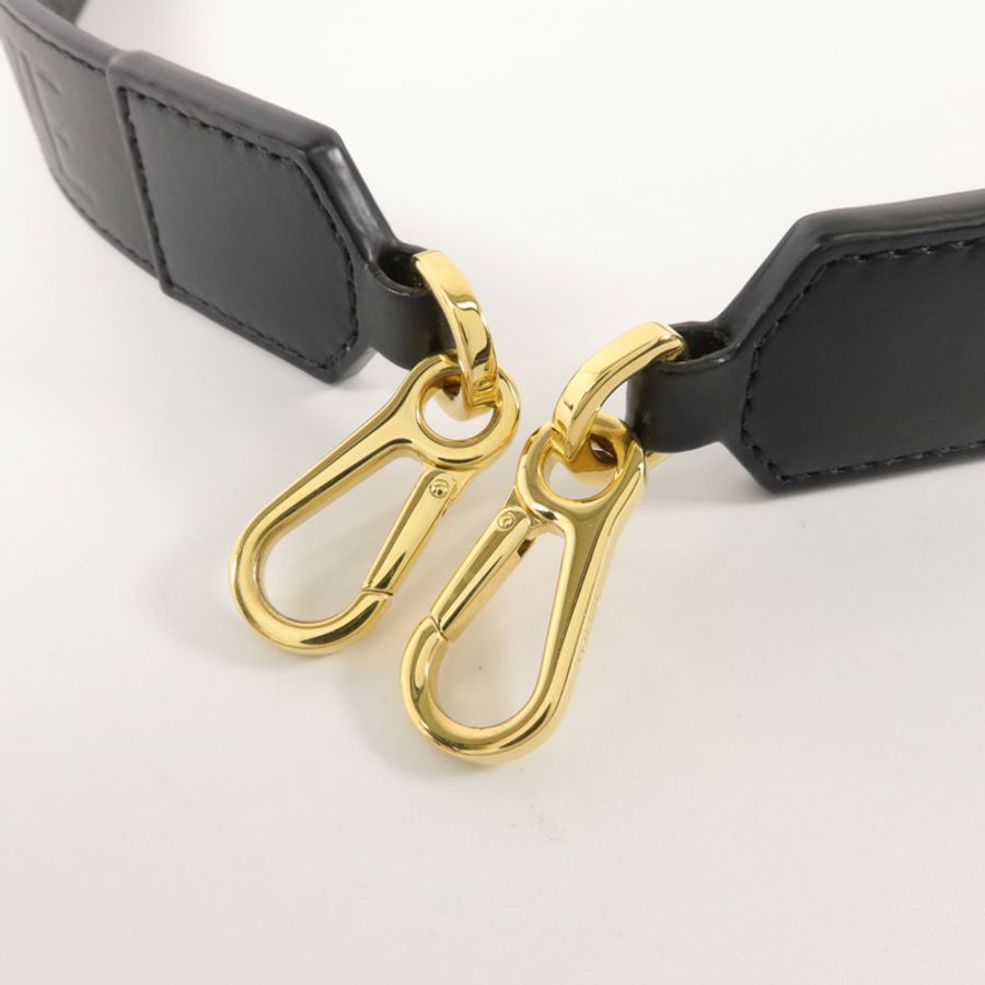 LOEWE 牛皮皮革Anagram Strap肩帶-4