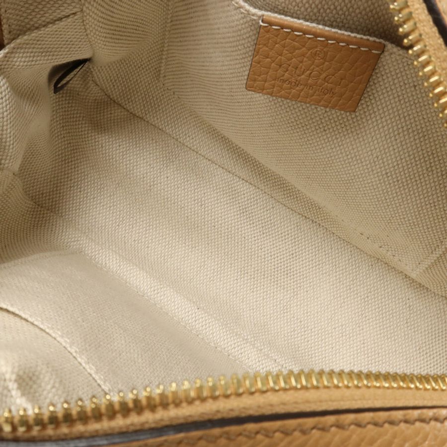 GUCCI 牛皮皮革Soho Disco肩背袋-4