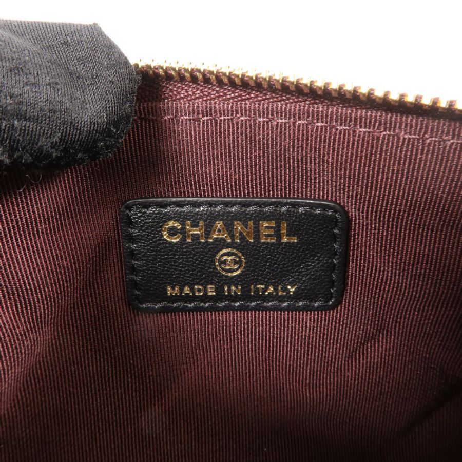 CHANEL 羊皮皮革Classic Mini Pouch小袋-5
