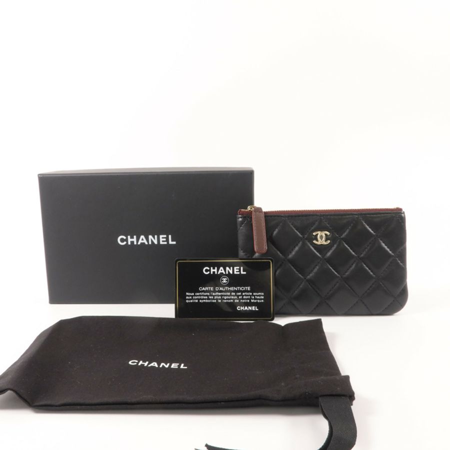 CHANEL 羊皮皮革Classic Mini Pouch小袋-8