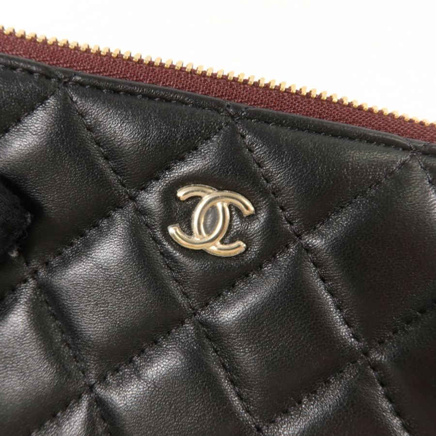 CHANEL 羊皮皮革Classic Mini Pouch小袋-9