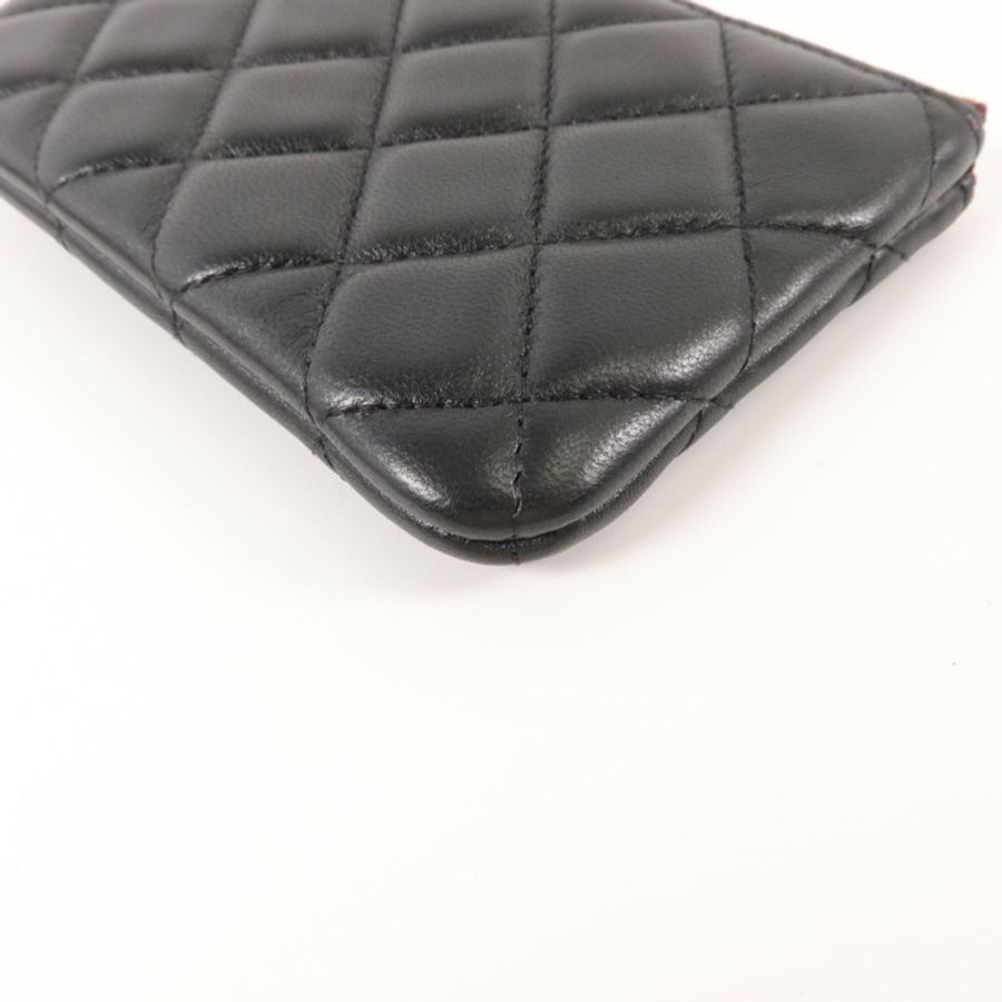 CHANEL 羊皮皮革Classic Mini Pouch小袋-13