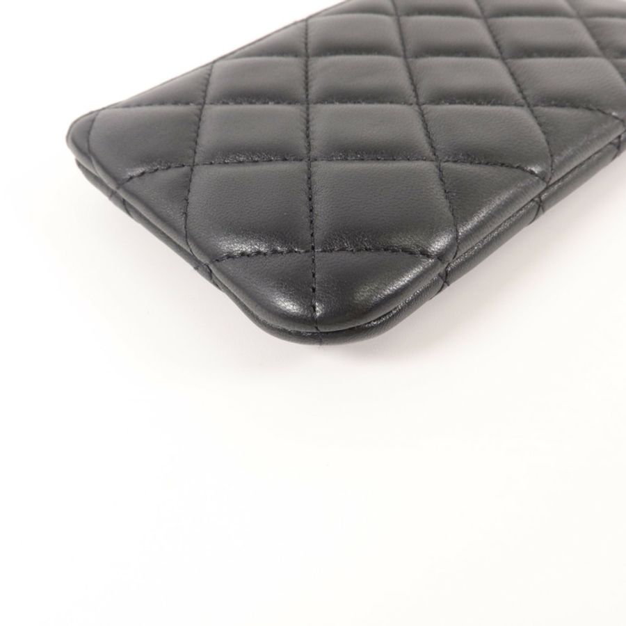 CHANEL 羊皮皮革Classic Mini Pouch小袋-14