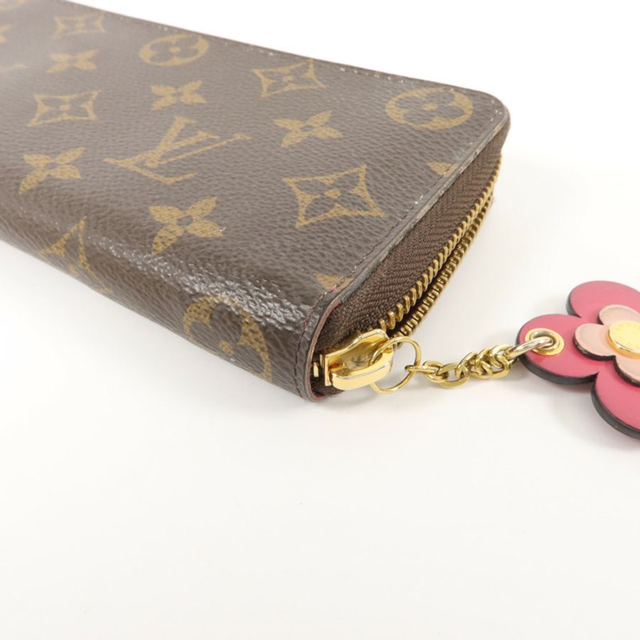 LOUIS VUITTON Monogram Clemence Long Wallet長錢包-10
