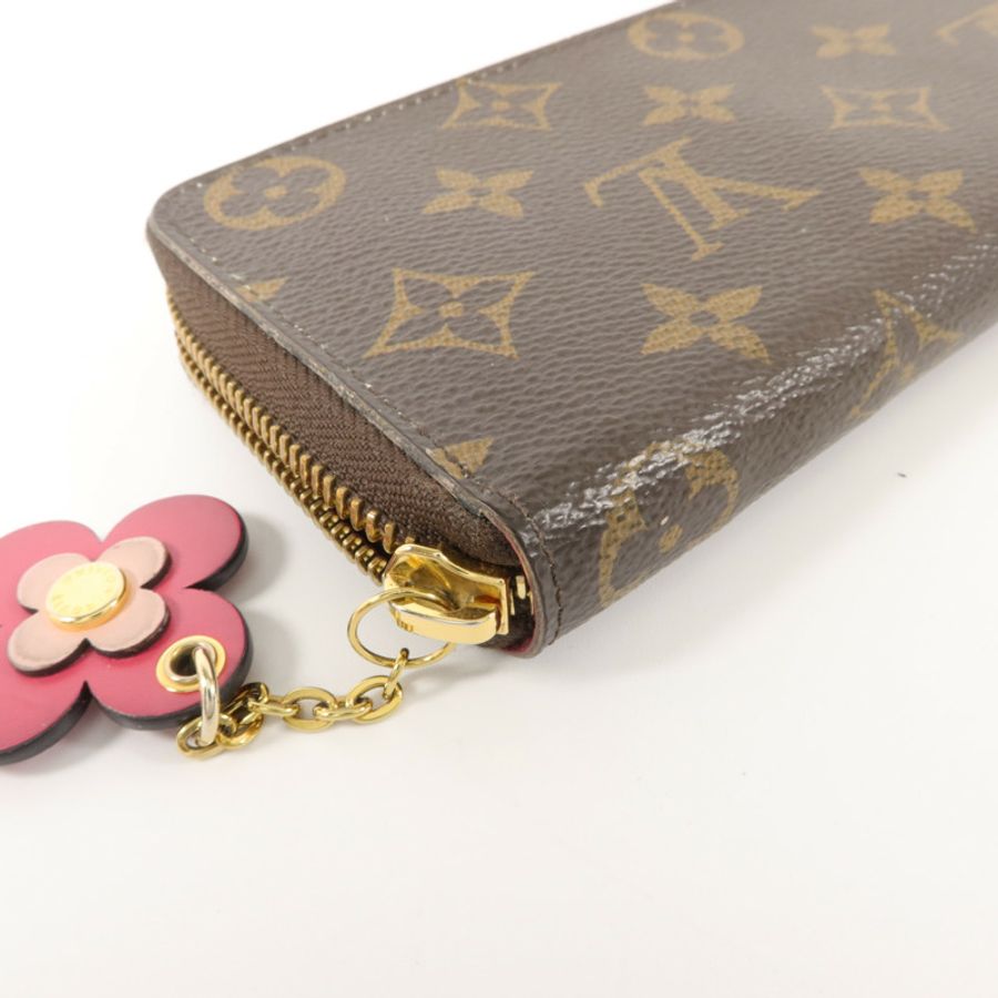LOUIS VUITTON Monogram Clemence Long Wallet長錢包-13