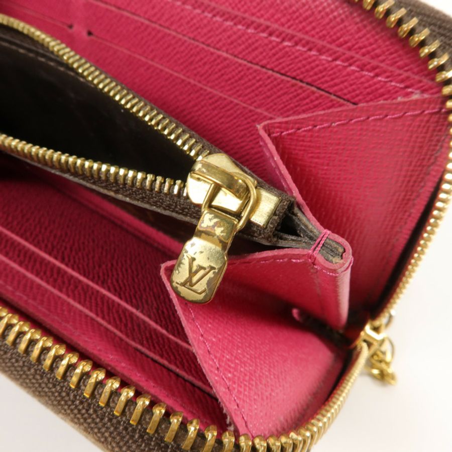 LOUIS VUITTON Monogram Clemence Long Wallet長錢包-19