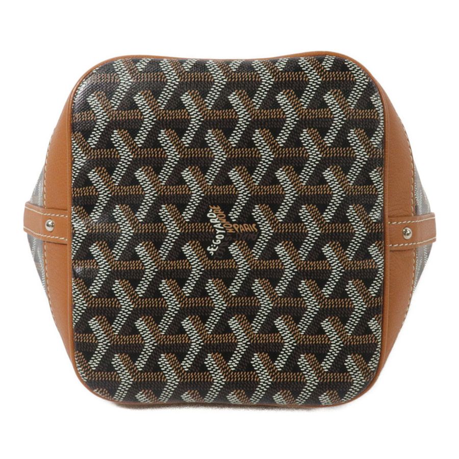 GOYARD 塗層帆布Petit Flot Bucket PM肩背袋-3