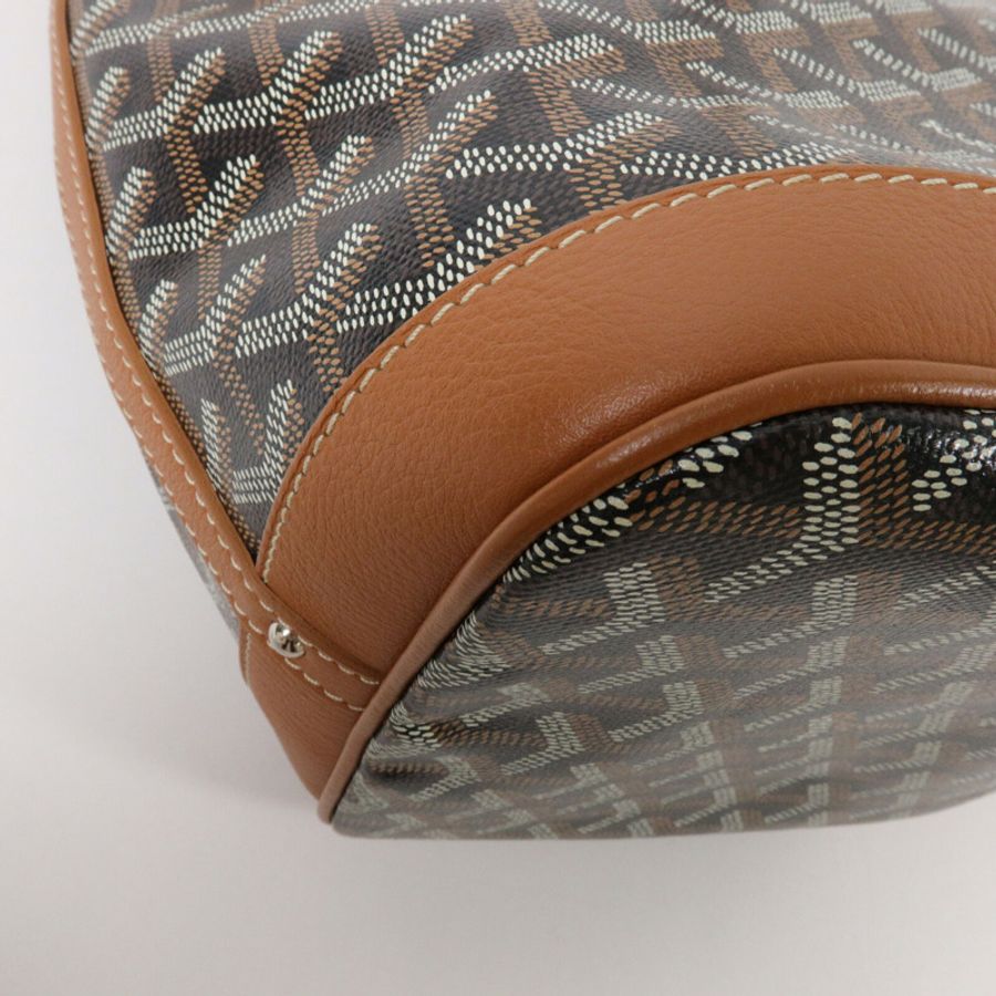 GOYARD 塗層帆布Petit Flot Bucket PM肩背袋-11