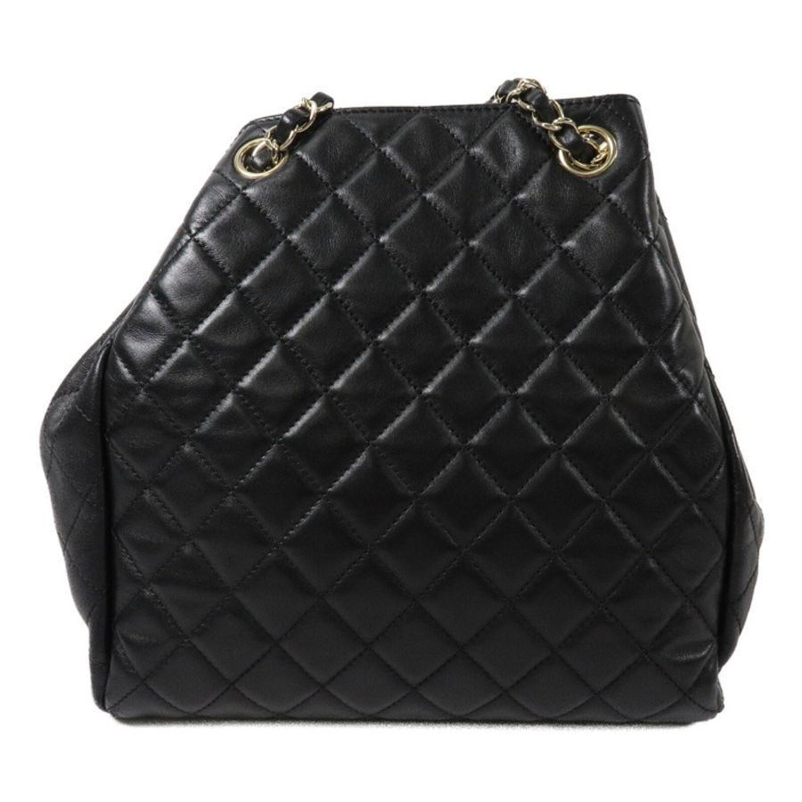 CHANEL 羊皮皮革Chain Shoulder鏈帶肩背袋-1