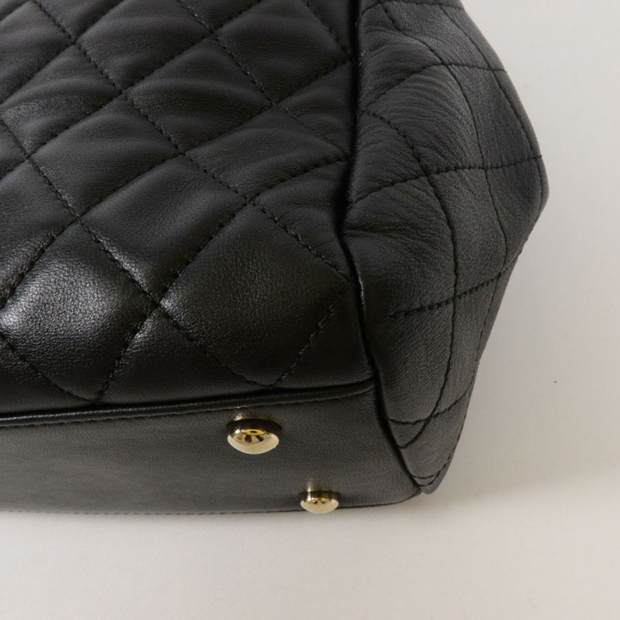 CHANEL 羊皮皮革Chain Shoulder鏈帶肩背袋-8