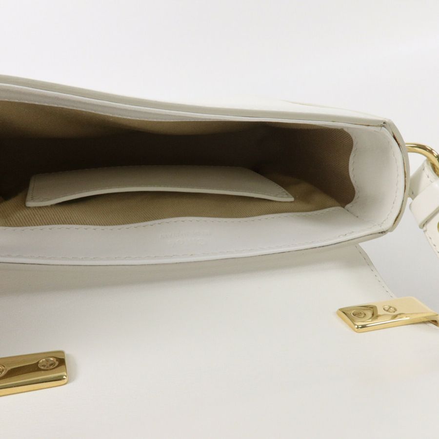 Chloe 牛皮皮革Mini Cloe C Bag手挽肩背兩用袋-4