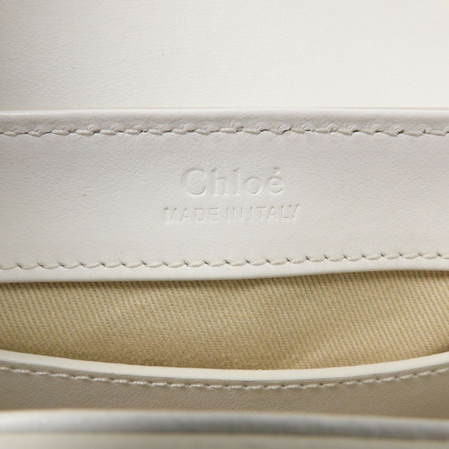 Chloe 牛皮皮革Mini Cloe C Bag手挽肩背兩用袋-5