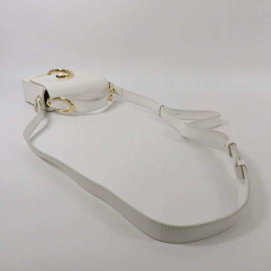 Chloe 牛皮皮革Mini Cloe C Bag手挽肩背兩用袋-9