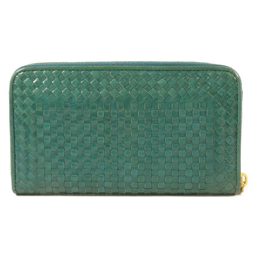 PRADA 牛皮皮革Zipper Long Wallet長錢包-1