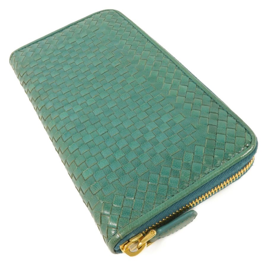 PRADA 牛皮皮革Zipper Long Wallet長錢包-3