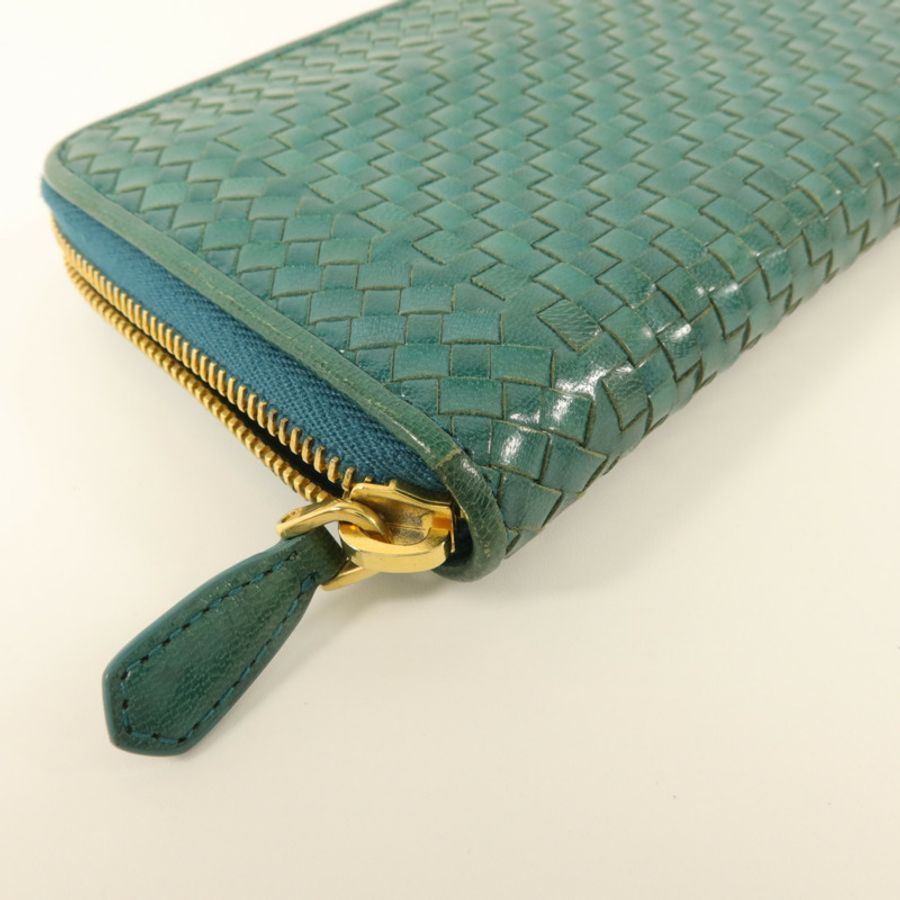 PRADA 牛皮皮革Zipper Long Wallet長錢包-15
