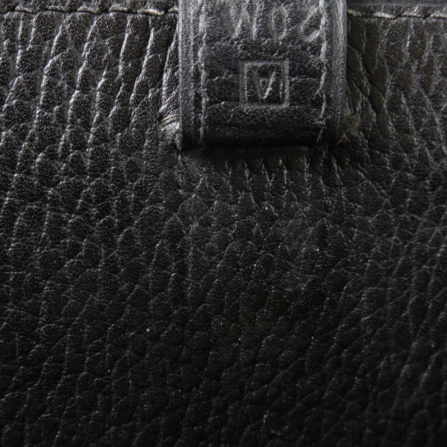 HERMES Fjord皮革Sorbonne Tote手挽袋Noir-6