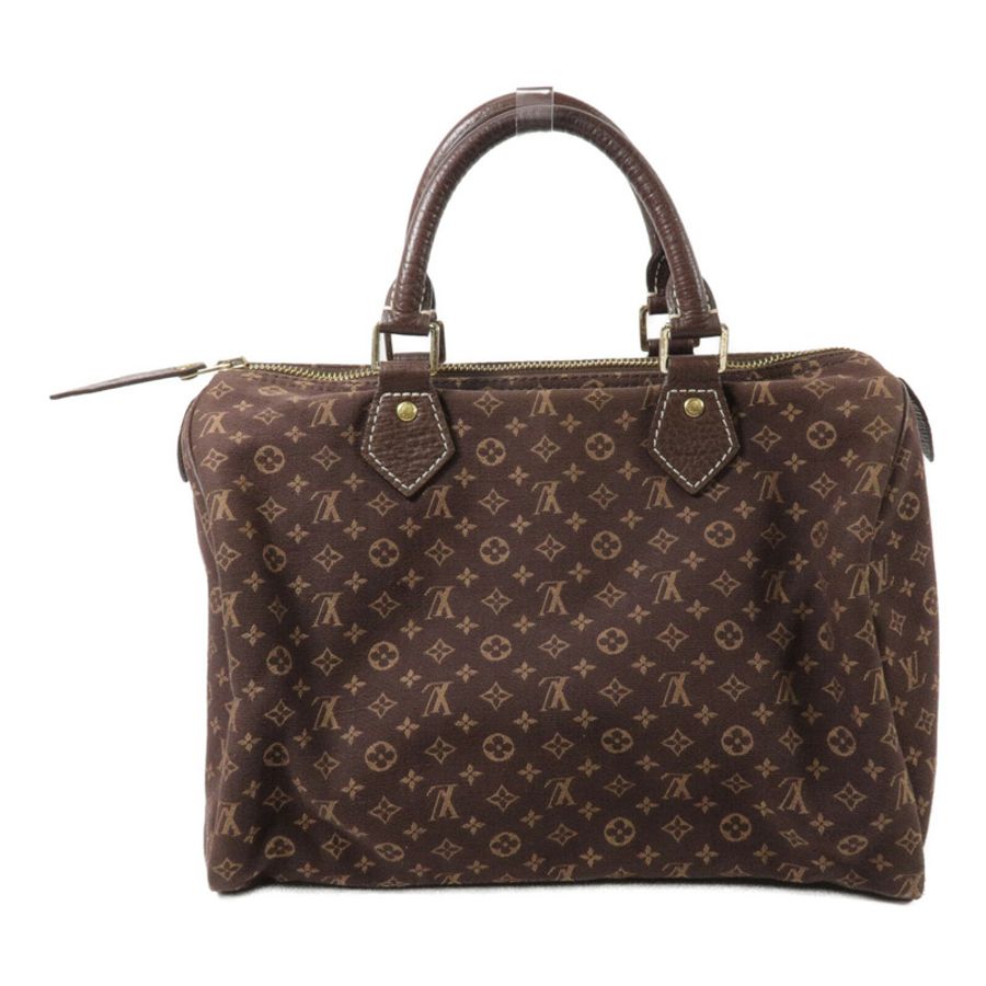 LOUIS VUITTON Monogram Mini Lin Speedy 30手挽袋-1