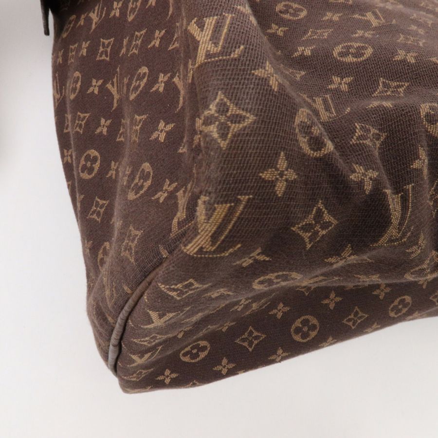 LOUIS VUITTON Monogram Mini Lin Speedy 30手挽袋-7